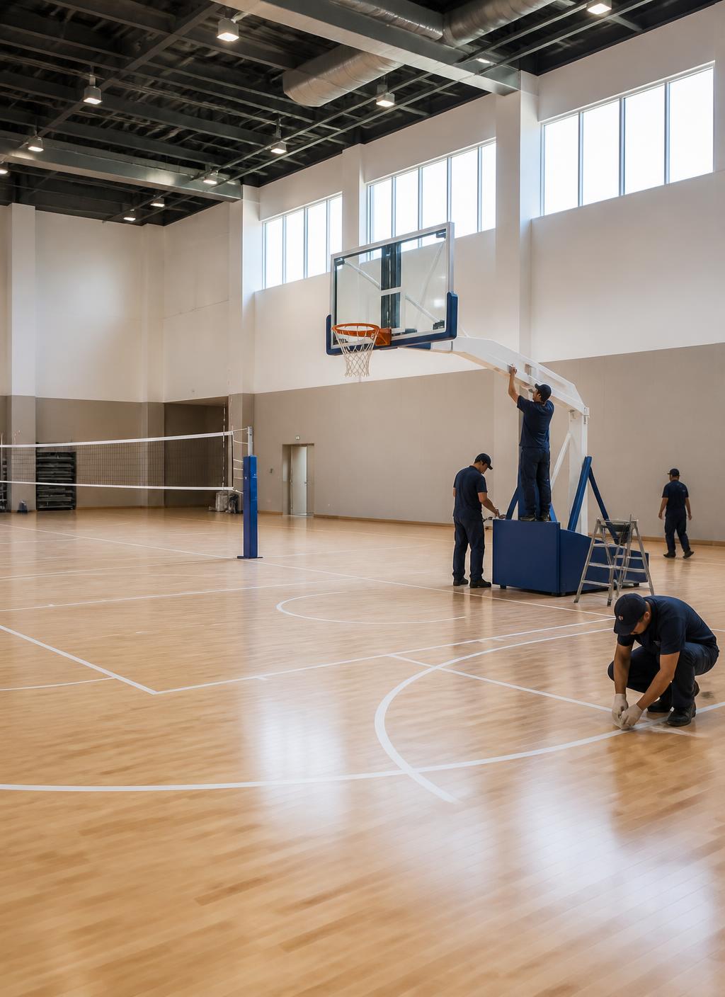 Turnkey sports facility fit-out